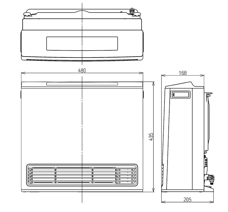 リンナイ（Rinnai） ガスファンヒーター ホワイト RC-U5801PE-WH