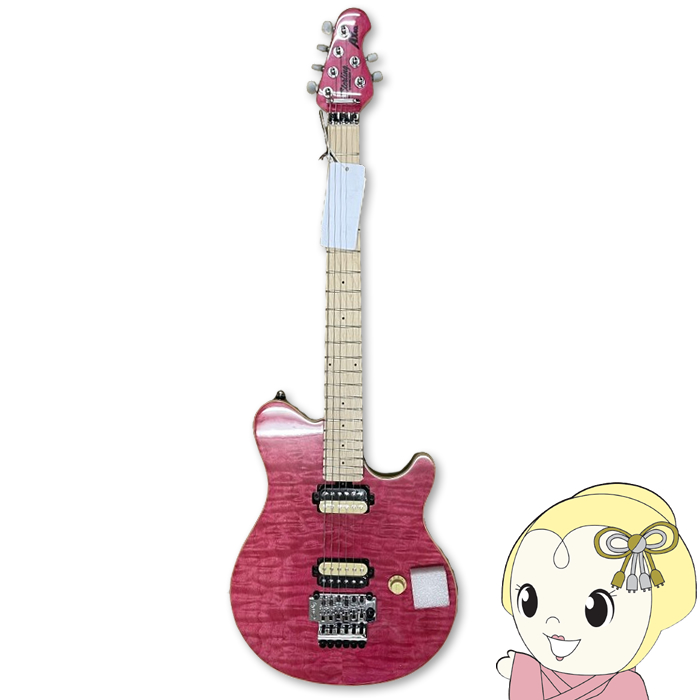 エレキギター MUSICMAN Sterling by Musicman AX40-TP-M Trans Pink