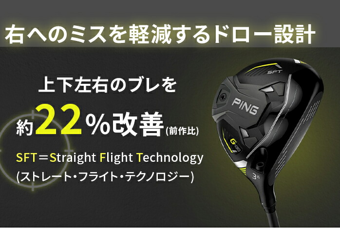 G430 店頭展示品 PING ピン SFT フェアウェイウッド 3W 5W 7W R SR S