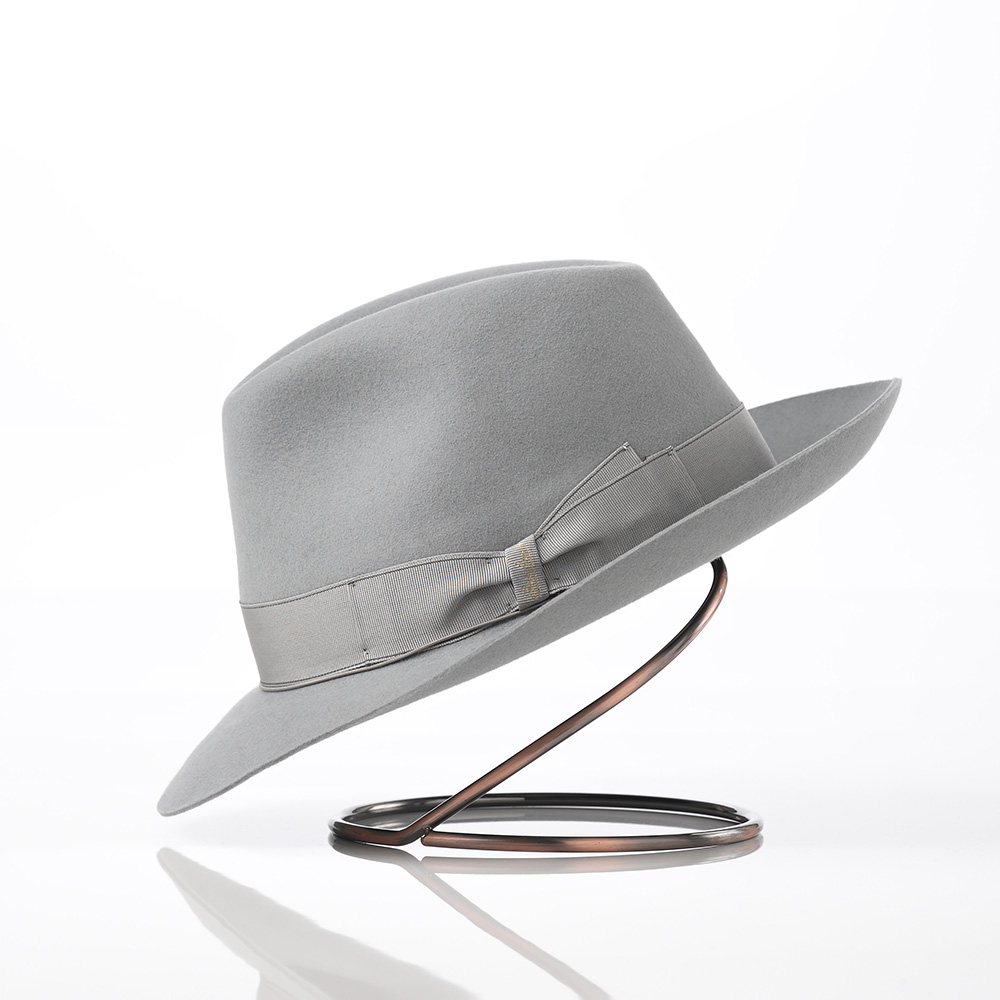 Borsalino（ボルサリーノ） 帽子 中折れハット フェルト帽 軽量 秋冬