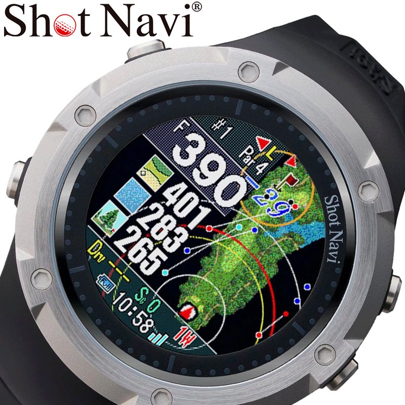 ショットナビ 腕時計 Shot Navi 時計 エボルブ SE EVOLVE ブラック 黒