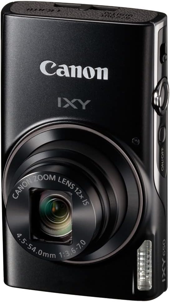 IXY Canon コンパクト デジタルカメラ 650 シルバー ブラック キヤノン