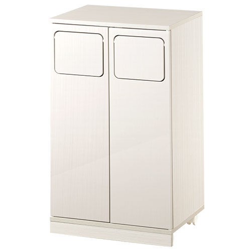 ぼん家具 ゴミ箱 45リットル 45L ダストボックス 2分別 ごみ箱 スリム