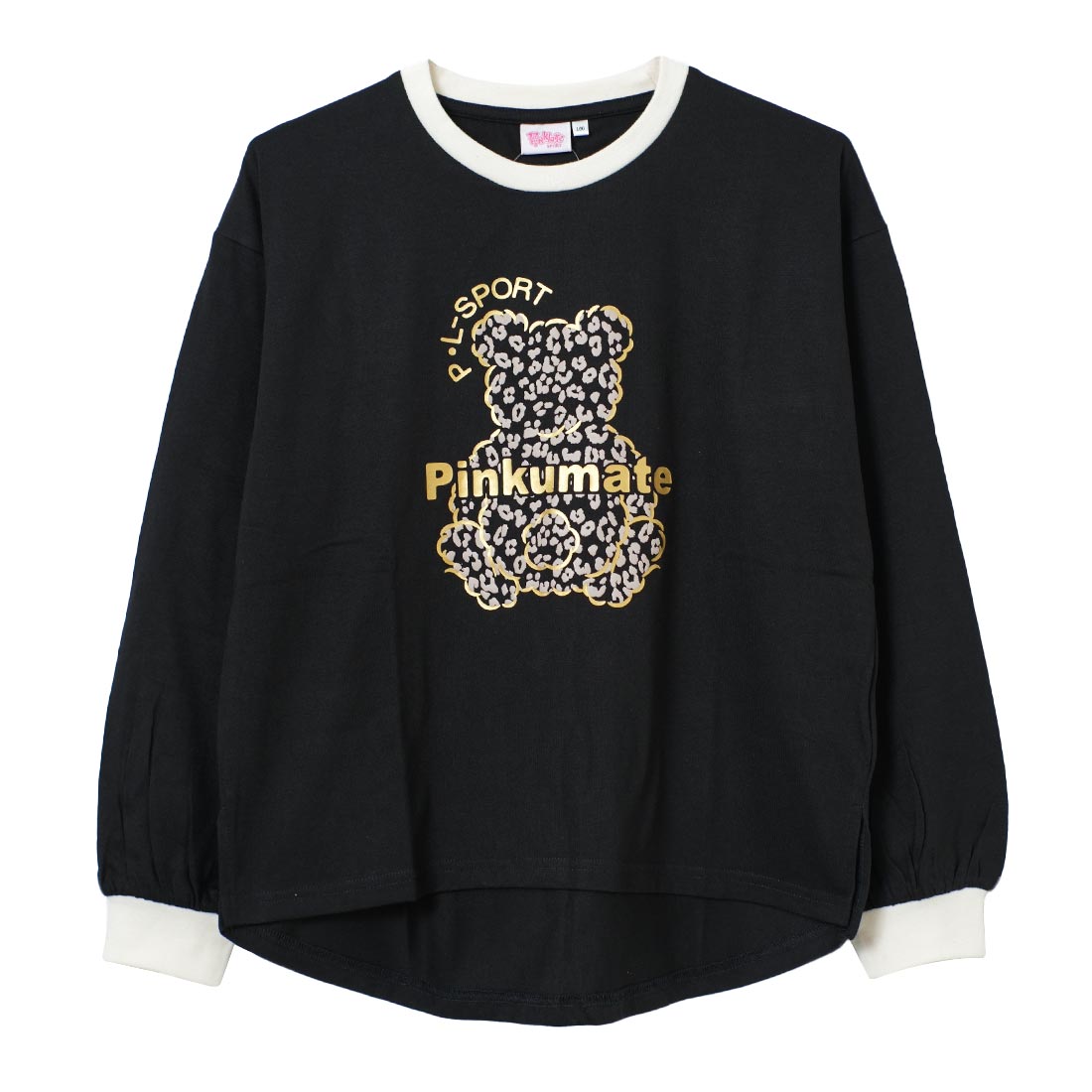 PINK-latte（ピンクラテ） 子供服 女の子 Pinkumate リンガーTシャツ