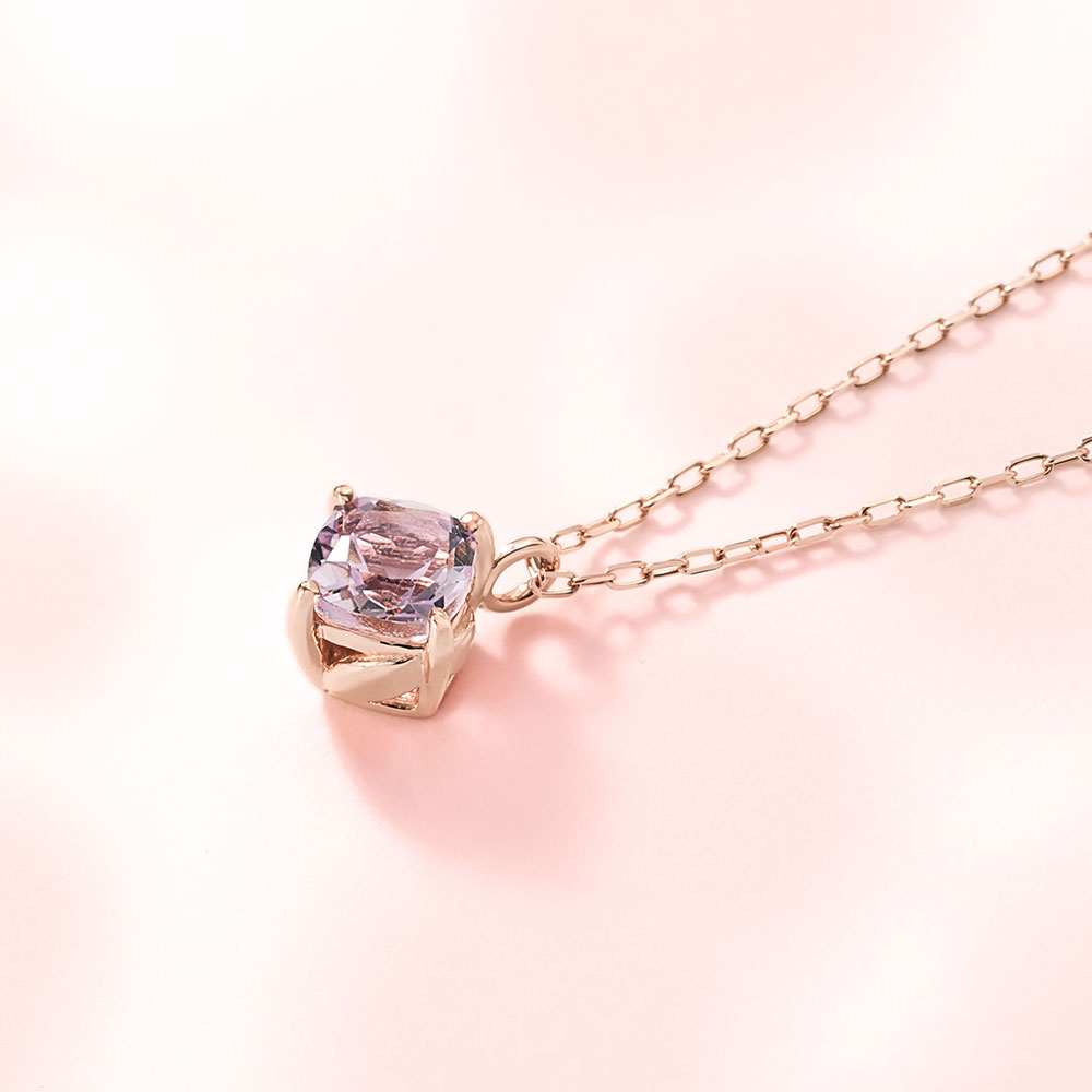 ネックレス レディース 桜 さくら SAKURA K10PG 10金 ピンクゴールド