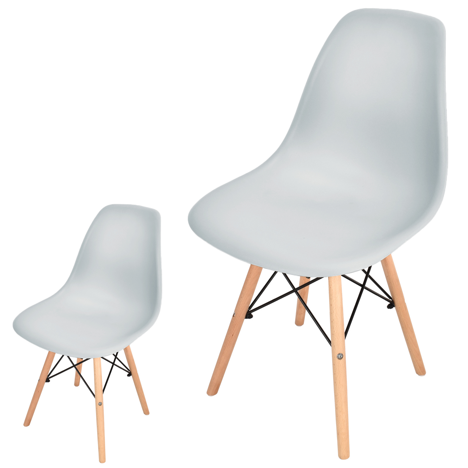 イームズチェア 2脚セット ダイニングチェア 椅子 イームズ eames 木脚