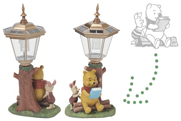 Disney（ディズニー） ソーラーライト プー＆ピグレット くまのプー