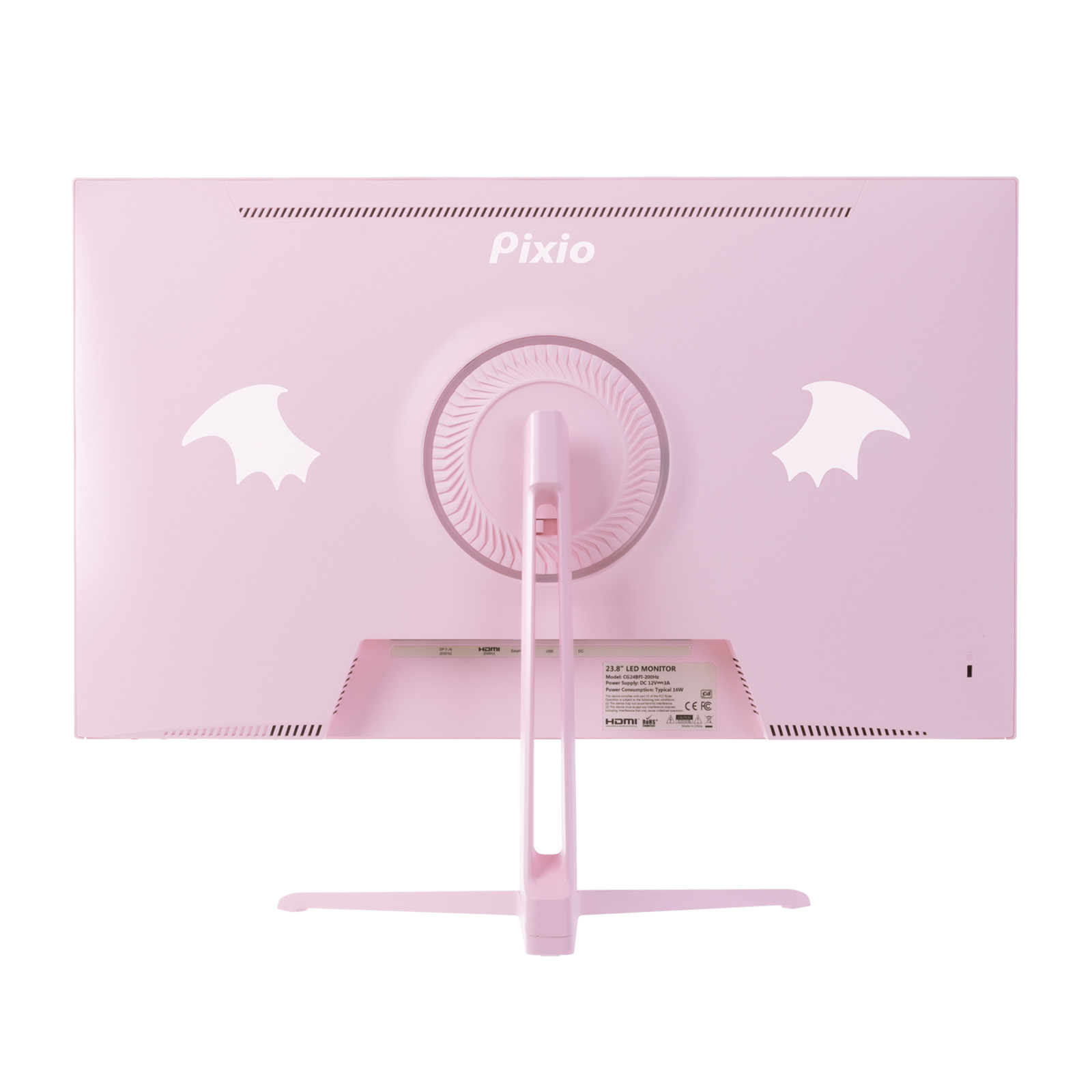 Pixio ゲーミングモニター Decora エンジェル デビル PX248WAVE 24