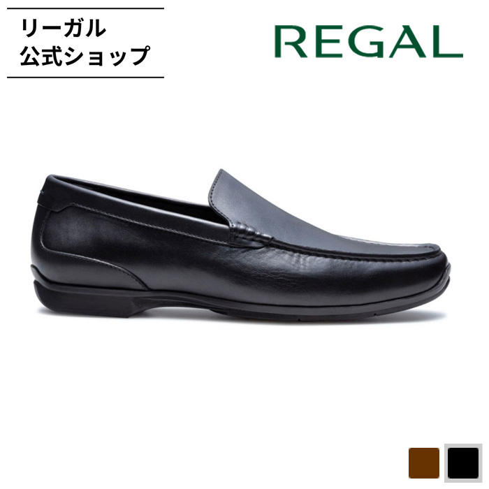 REGAL（リーガル） 公式 REGAL 50HL スリッポン ブラック カジュアル