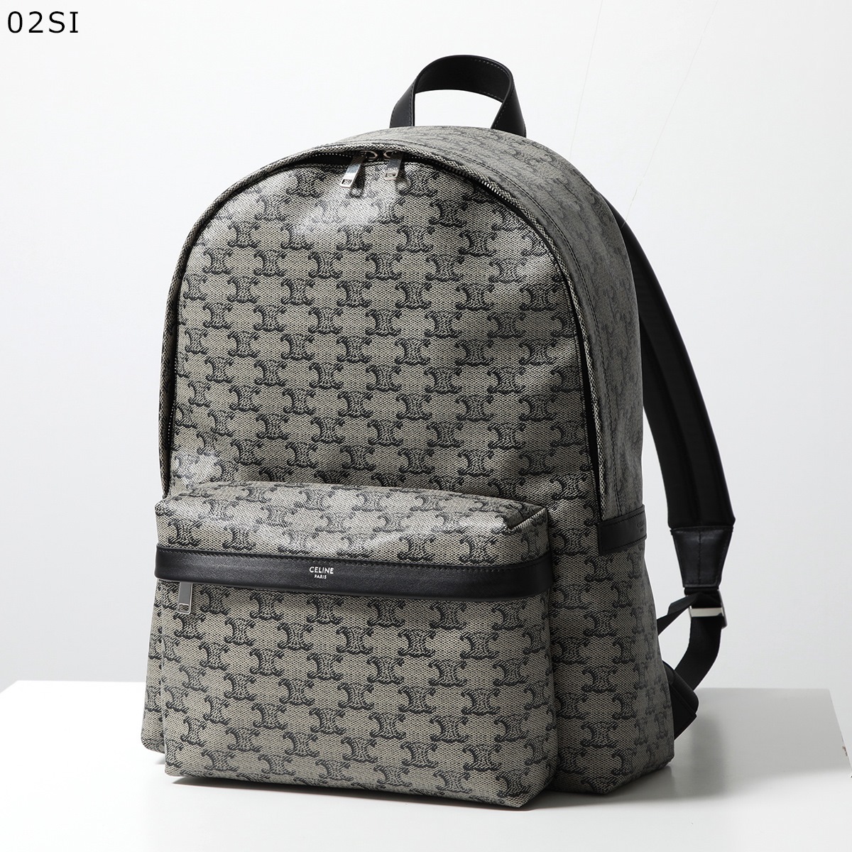 ぴ*き様 CELINE ドットパターン レザーリュック CELINE リュックサック