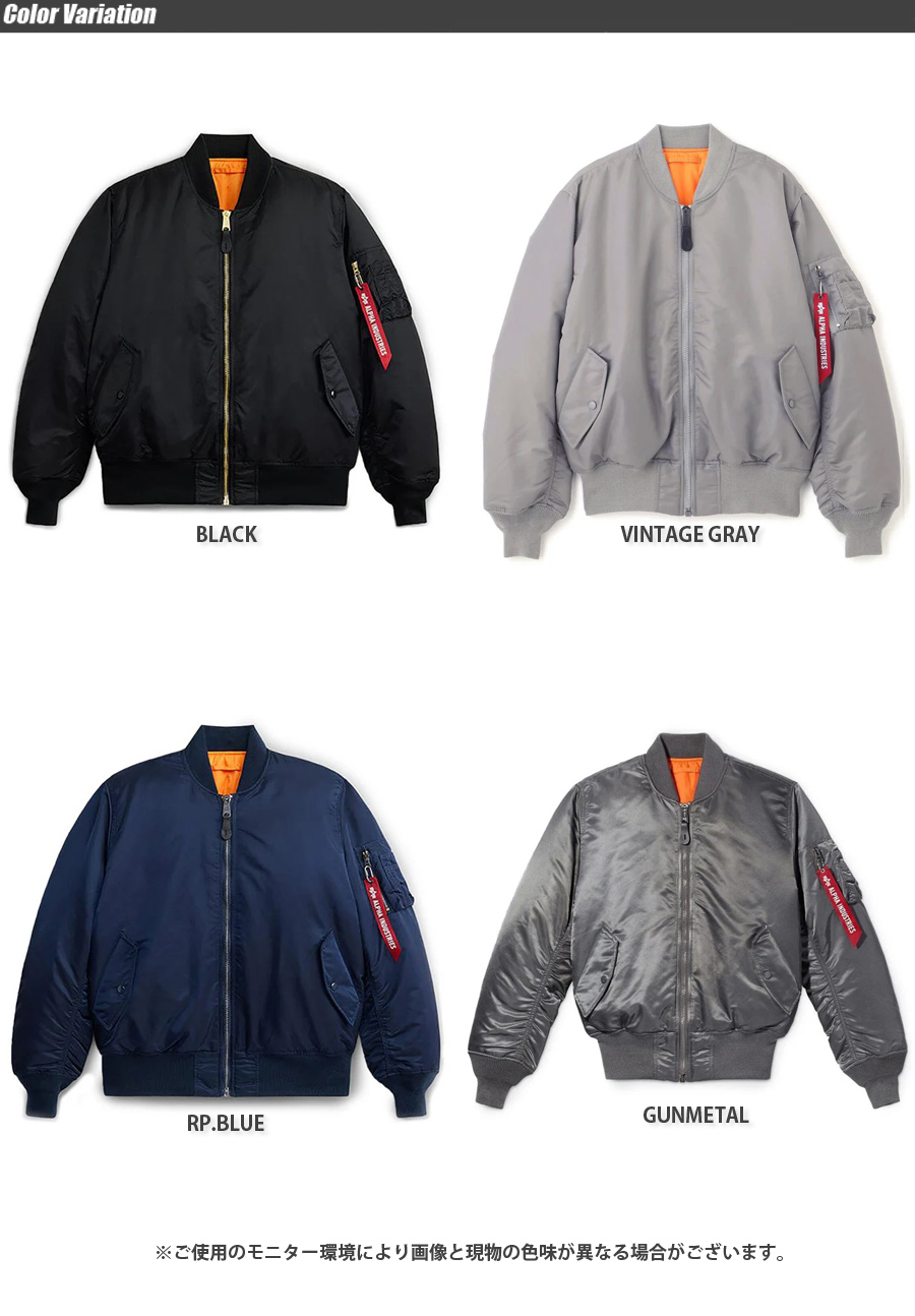 ALPHA INDUSTRIES INC. MA-1 FLIGHT JACKET7975952002 : ミリタリー