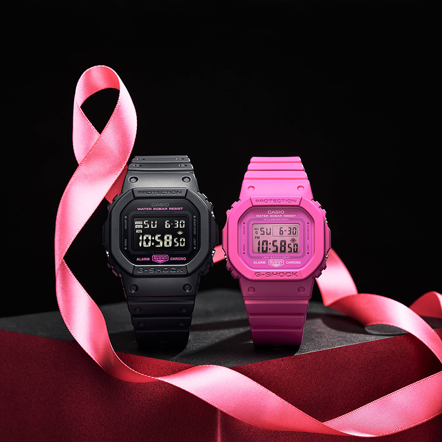 G-SHOCK ミッドサイズ ピンクリボン活動支援モデル GMD-S5610PK-4JR