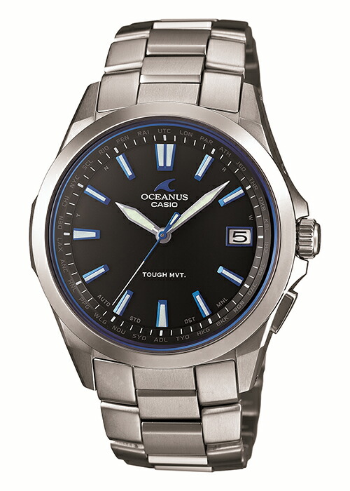 OCEANUS オシアナス 3針 OCW-S100B-1AJF メンズ 腕時計 電波 ソーラー