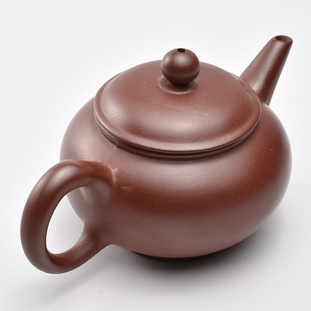 紫砂風 広東潮州 茶壺 急須 中国茶器・悦心水平壺 130ml : 天香茶行