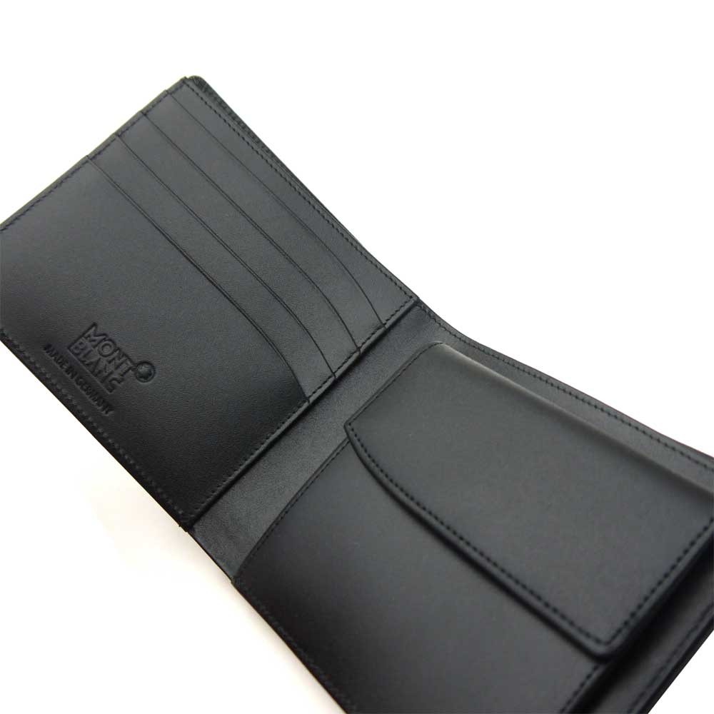 MONTBLANC（モンブラン） 財布 二つ折り小銭入れ付 メンズ 7164