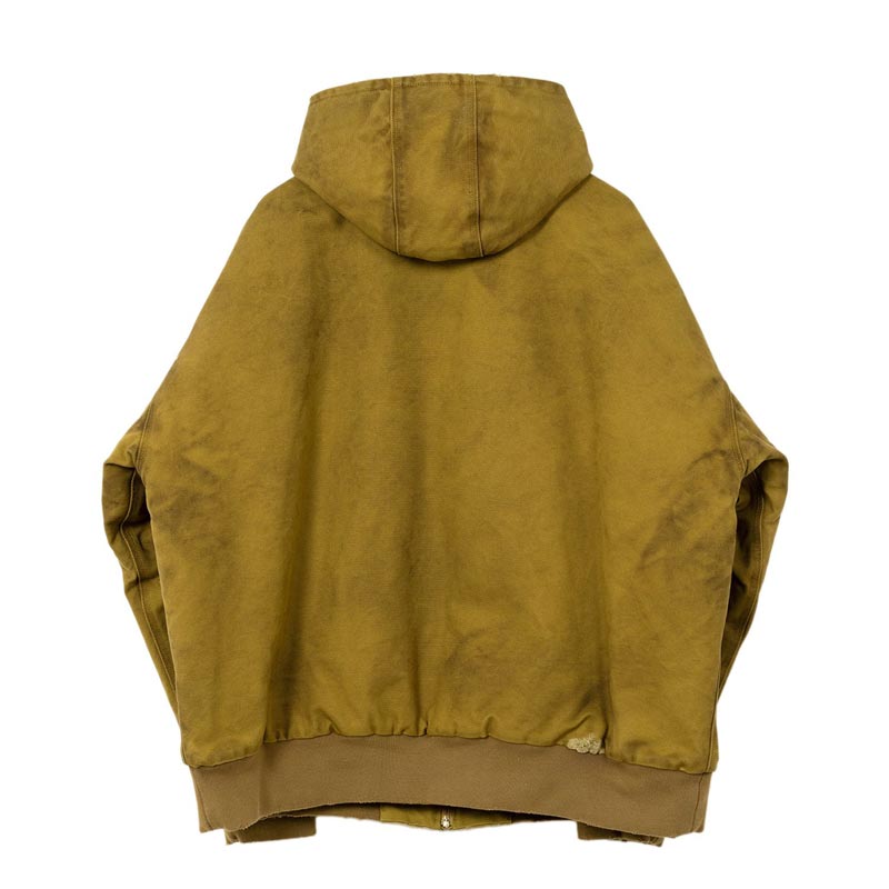 KAMIYA カミヤ G14BL033 BORO Duck Zip Parka イエロー メンズ