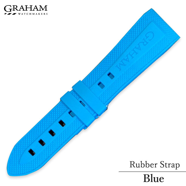 GRAHAM（グラハム） 正規品 グラハム腕時計 ラバーベルト 24mm 交換用