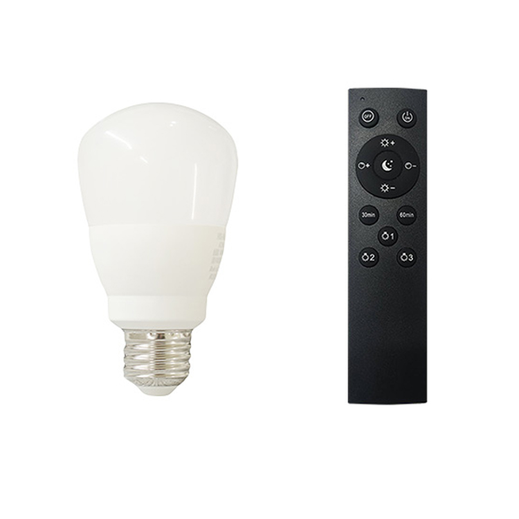 LED電球×1 リモコン×1付き led電球 調光 調色 E26 60w相当 昼白色