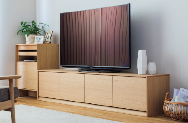 カリモク テレビボード QW7057ME QW7057MK QW7057XR 幅205 送料無料