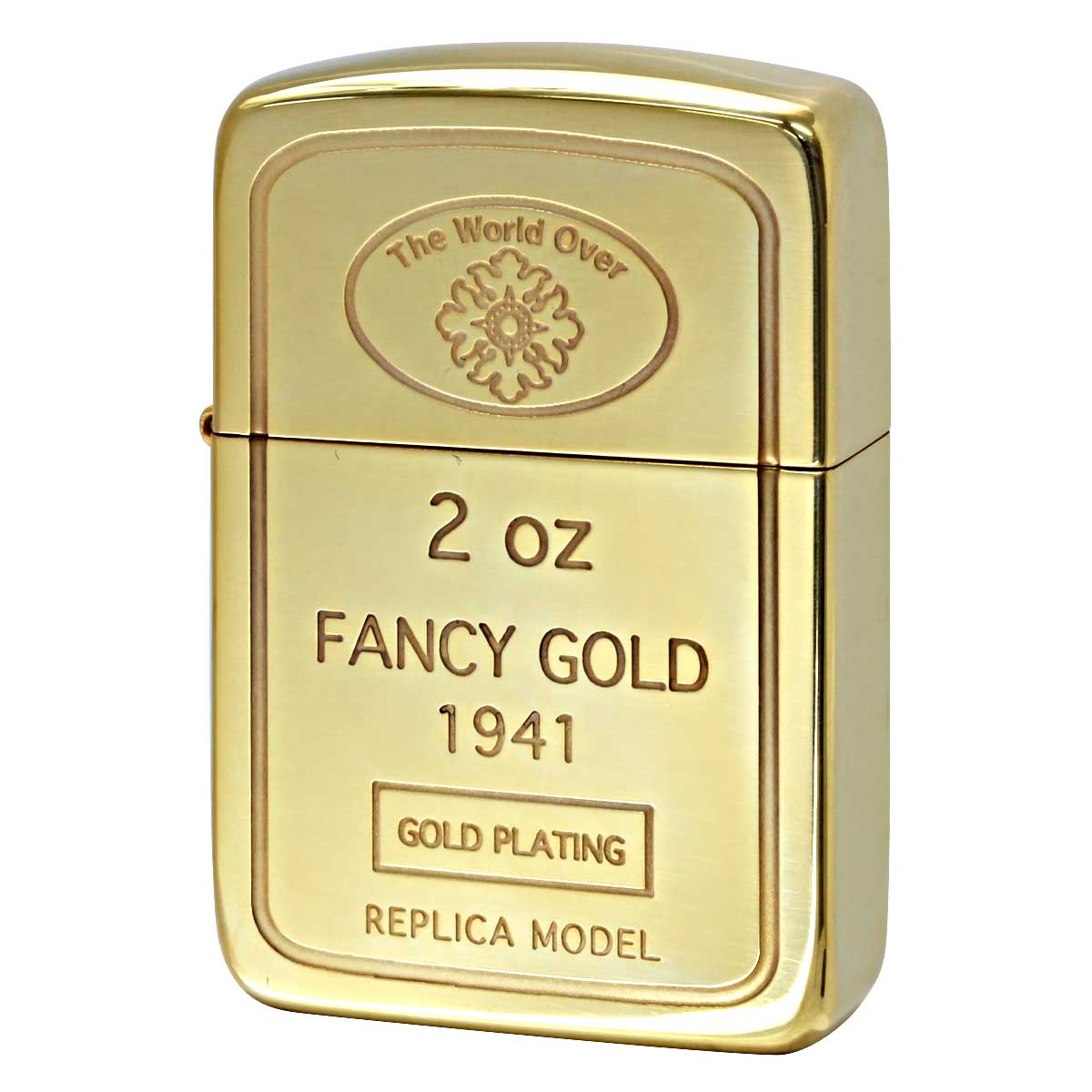 レプリカ Zippo ジッポライター 1941レプリカ インゴット 金メッキ