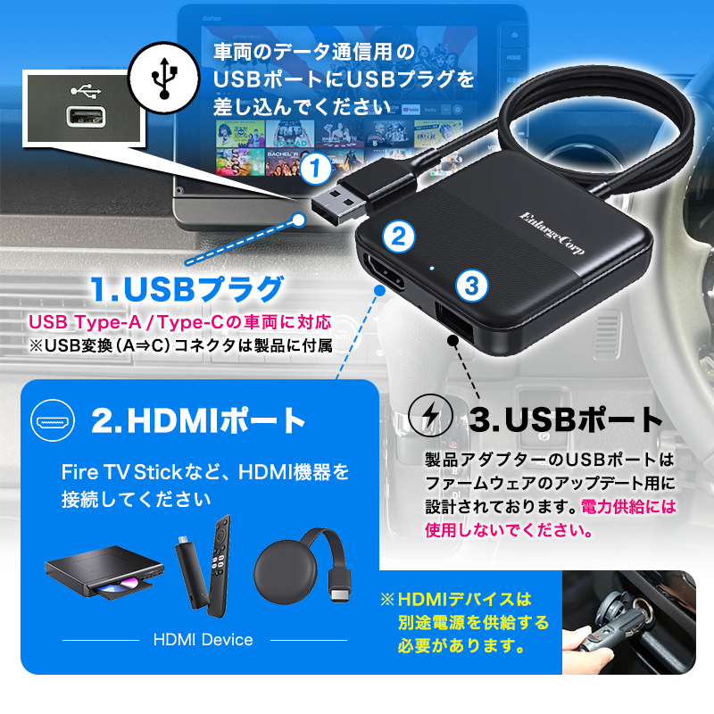 OEM Ottocast オットキャスト カーテレビメイトプロ CAR TV MATE PRO