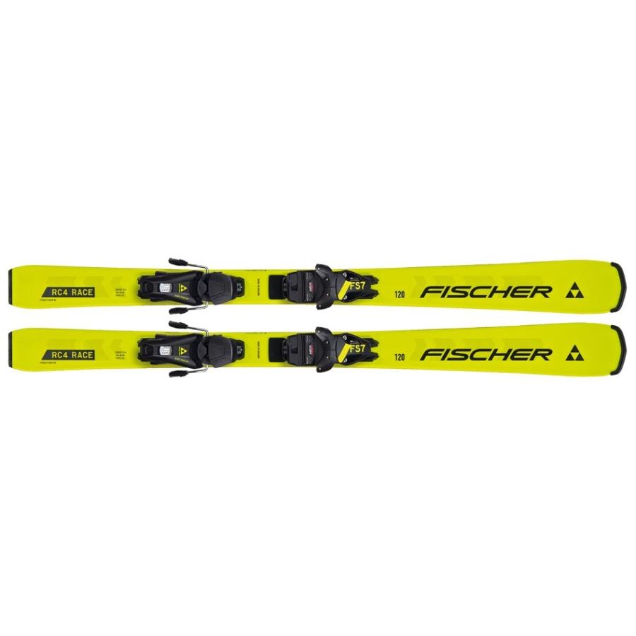 25 FISCHER フィッシャー RC4 RACE JR JRS (130-150) + FS 7 GW CA JRS