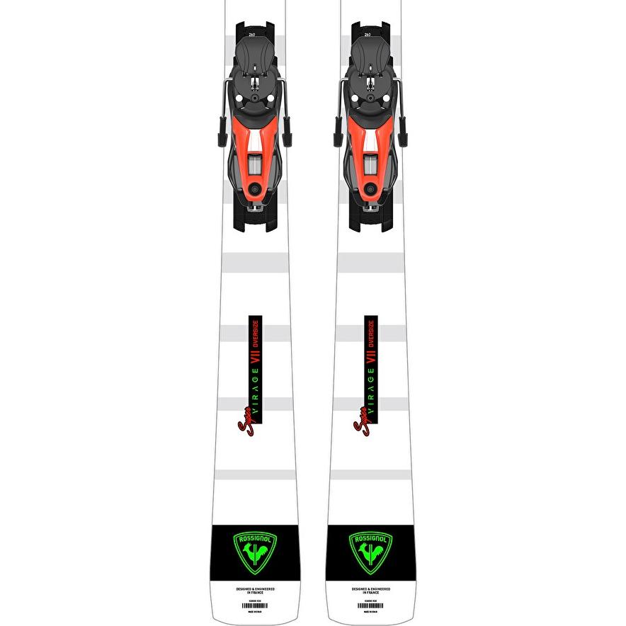 25 ROSSIGNOL ロシニョール SUPER VIRAGE VII OVERSIZE KONECT + NX 12
