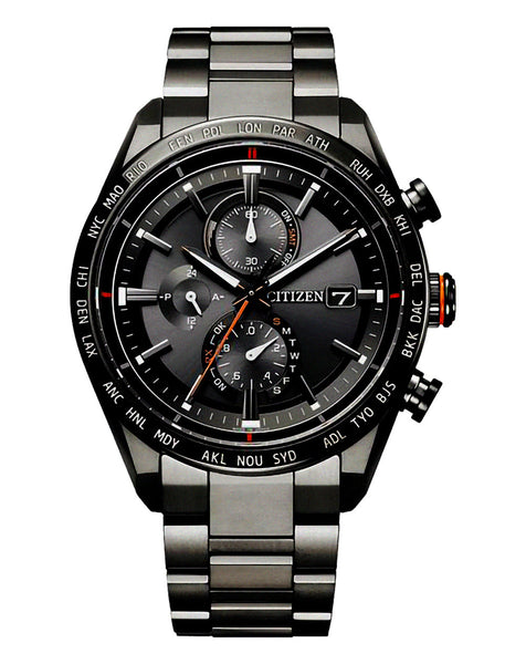 Citizen Attesa Radio Controlled Eco-Drive Titanium Watch AT8185-62E