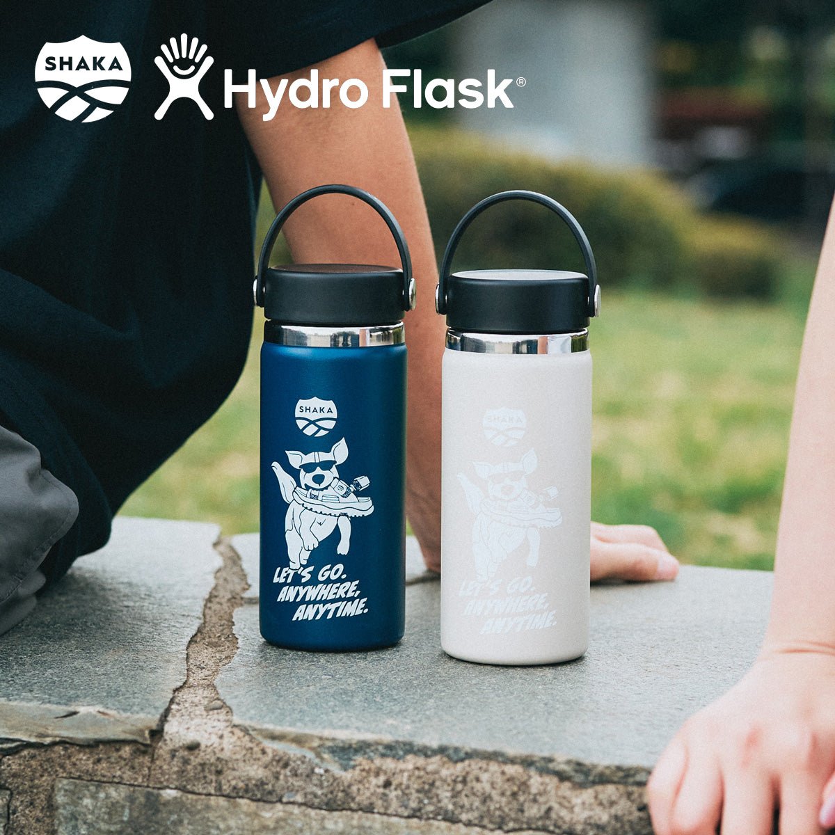 コラボ] SHAKA×HydroFlask ボトル #HYDRATION 16oz Wide Mouth – SHAKA