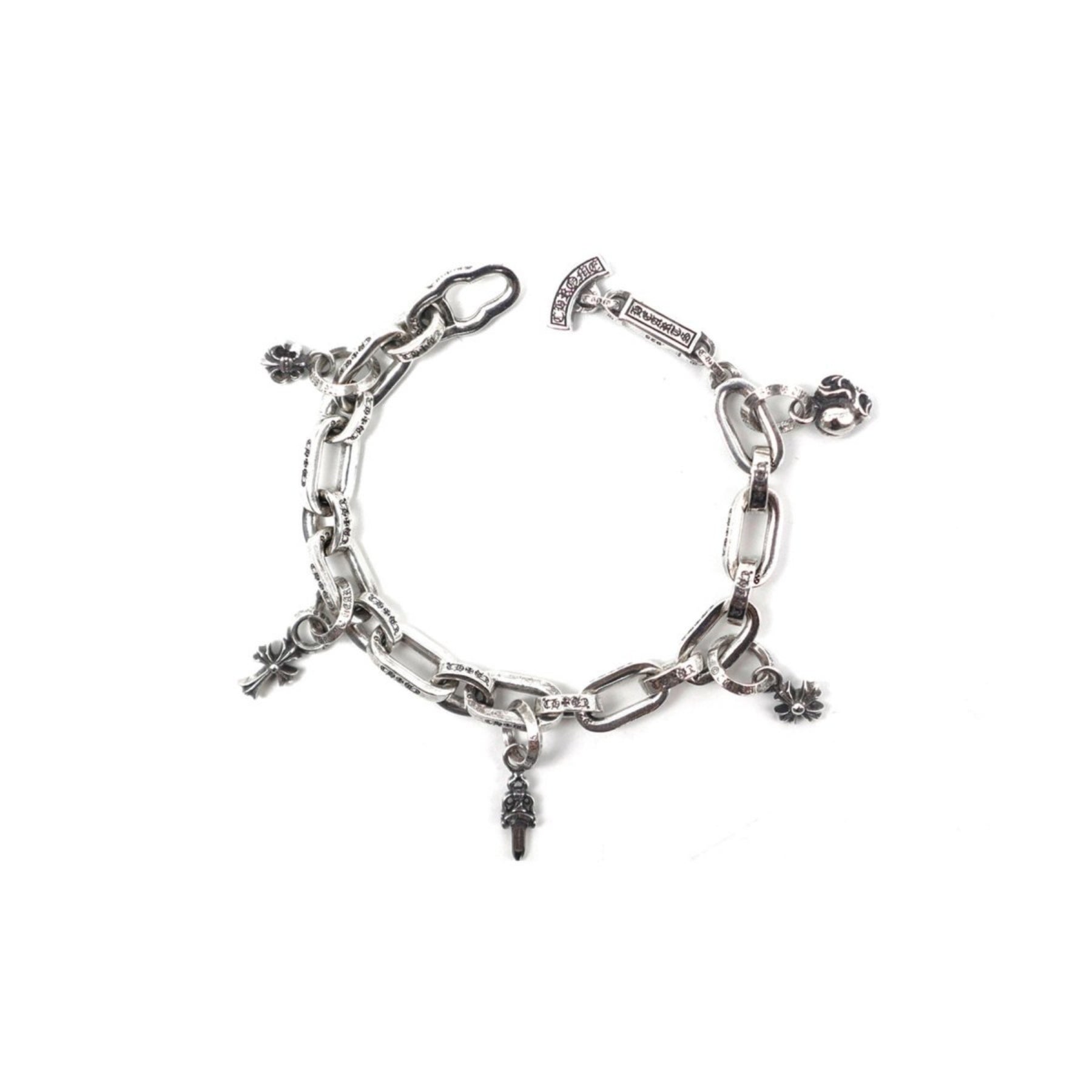 Chrome Hearts 925 シルバー マルチロゴ ペーパーチェーン
