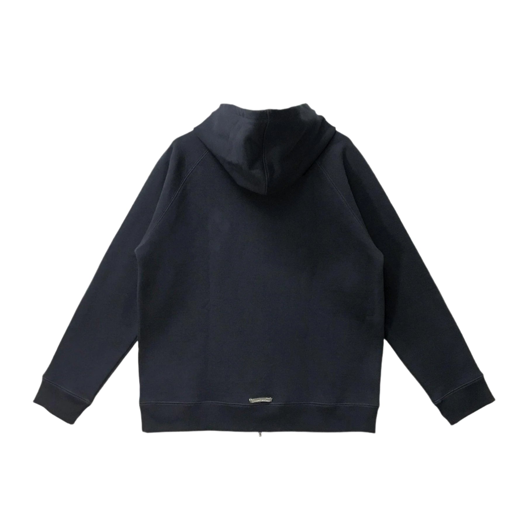 Chrome Hearts Dark Navy Zip Up Hoodie at SHENGLI ROAD MARKET