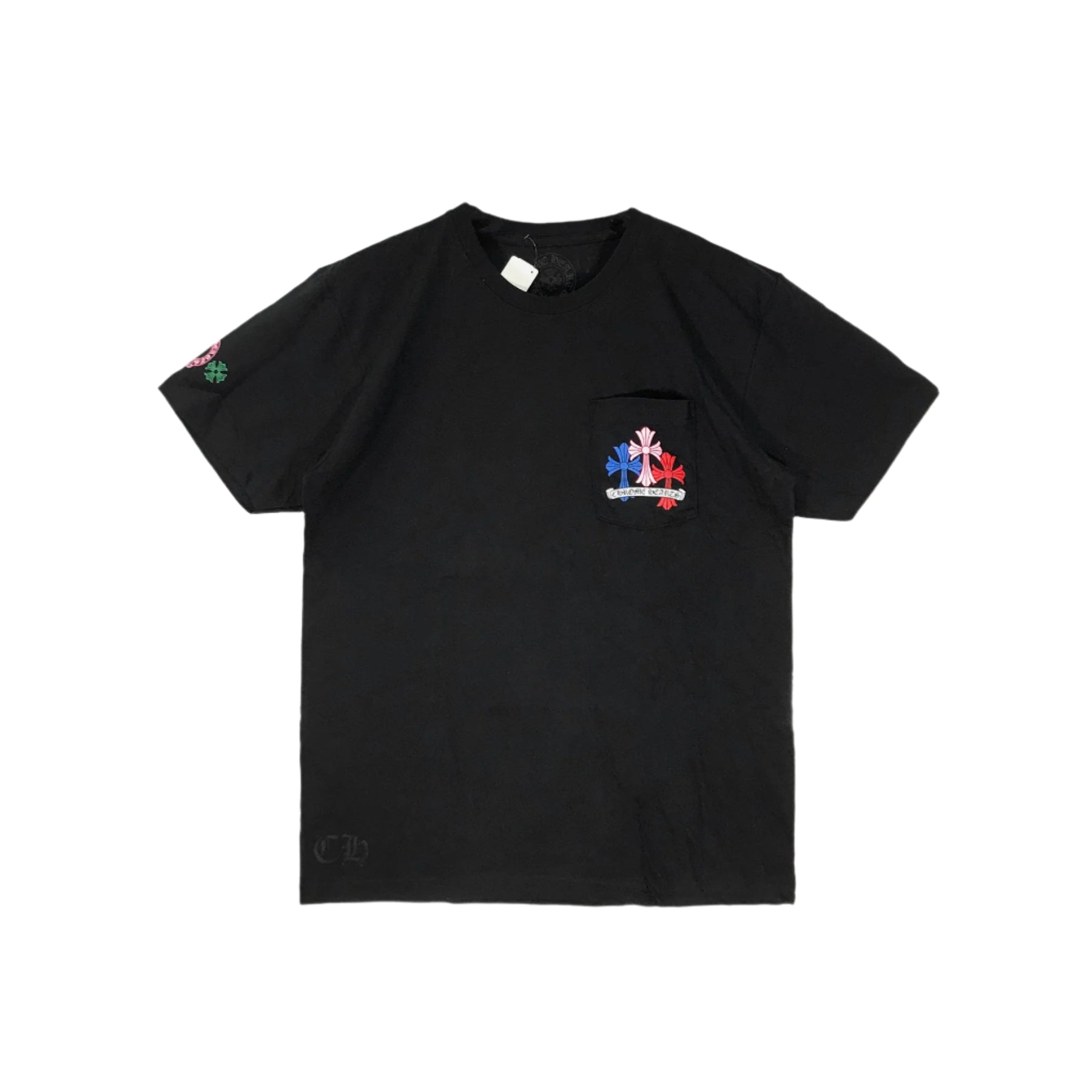 クロムハーツ マルチカラークロスロゴ 半袖Tシャツ – SHENGLI ROAD MARKET