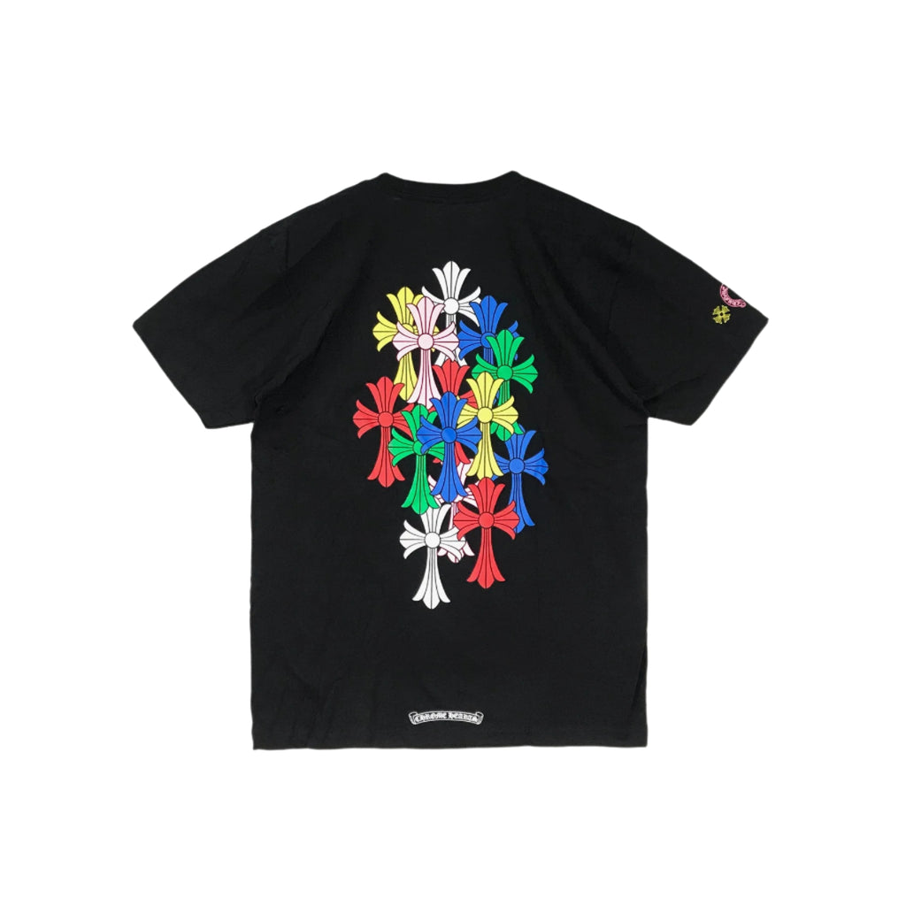 クロムハーツ マルチカラークロスロゴ 半袖Tシャツ – SHENGLI ROAD MARKET