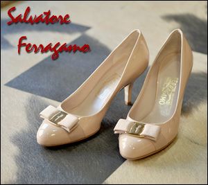 CARLA70 カルラ レディース エナメルパンプス |フェラガモ Ferragamo