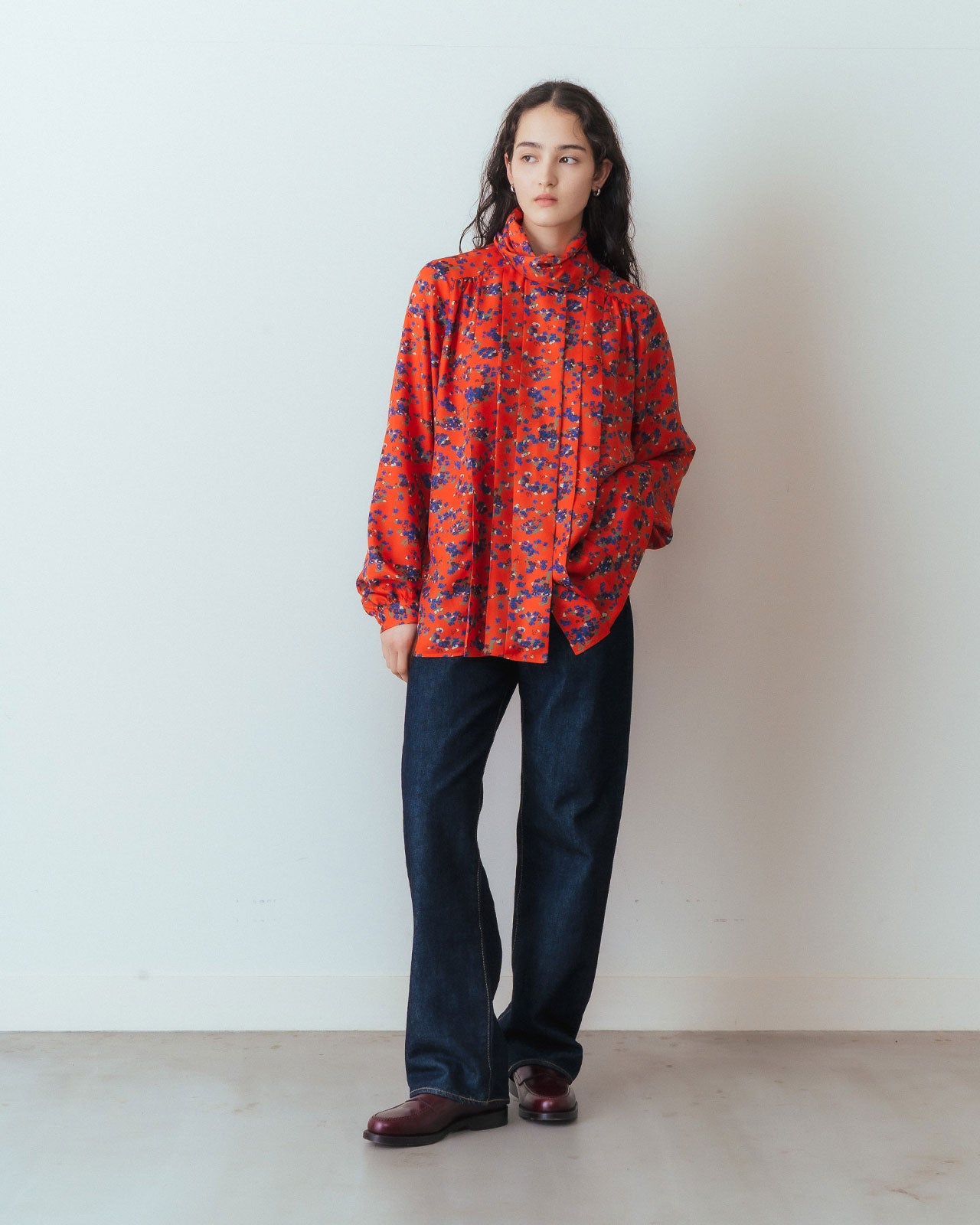 Shinzone（シンゾーン）】MARILYN DENIM(NAVY) デニムパンツ