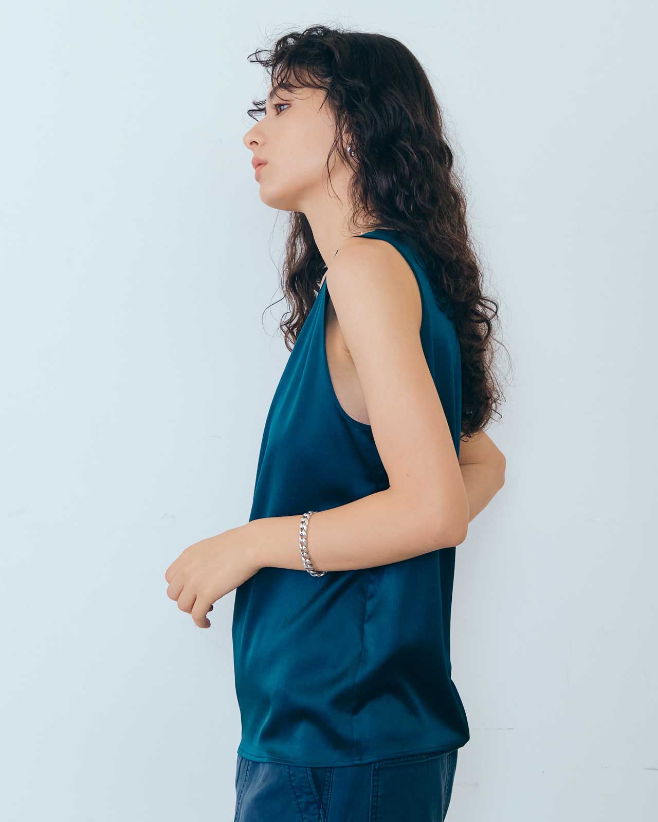 STRETCH SILK TANK – Shinzone