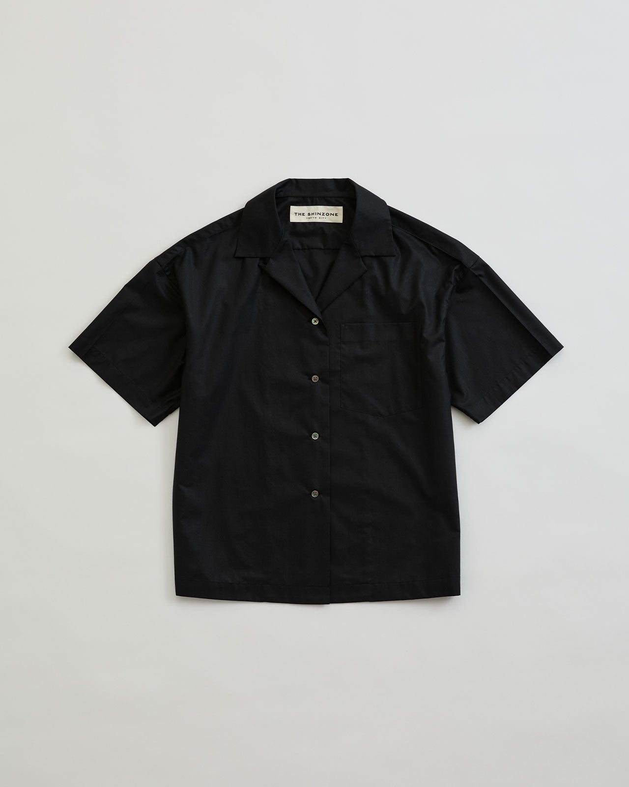OPEN COLLAR LAWN SHIRT – Shinzone
