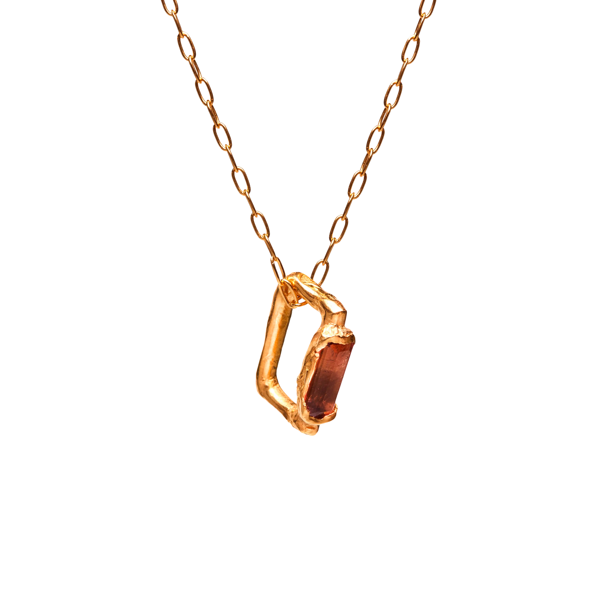 OCTUBRE - Handmade gold plated necklace | Simuero