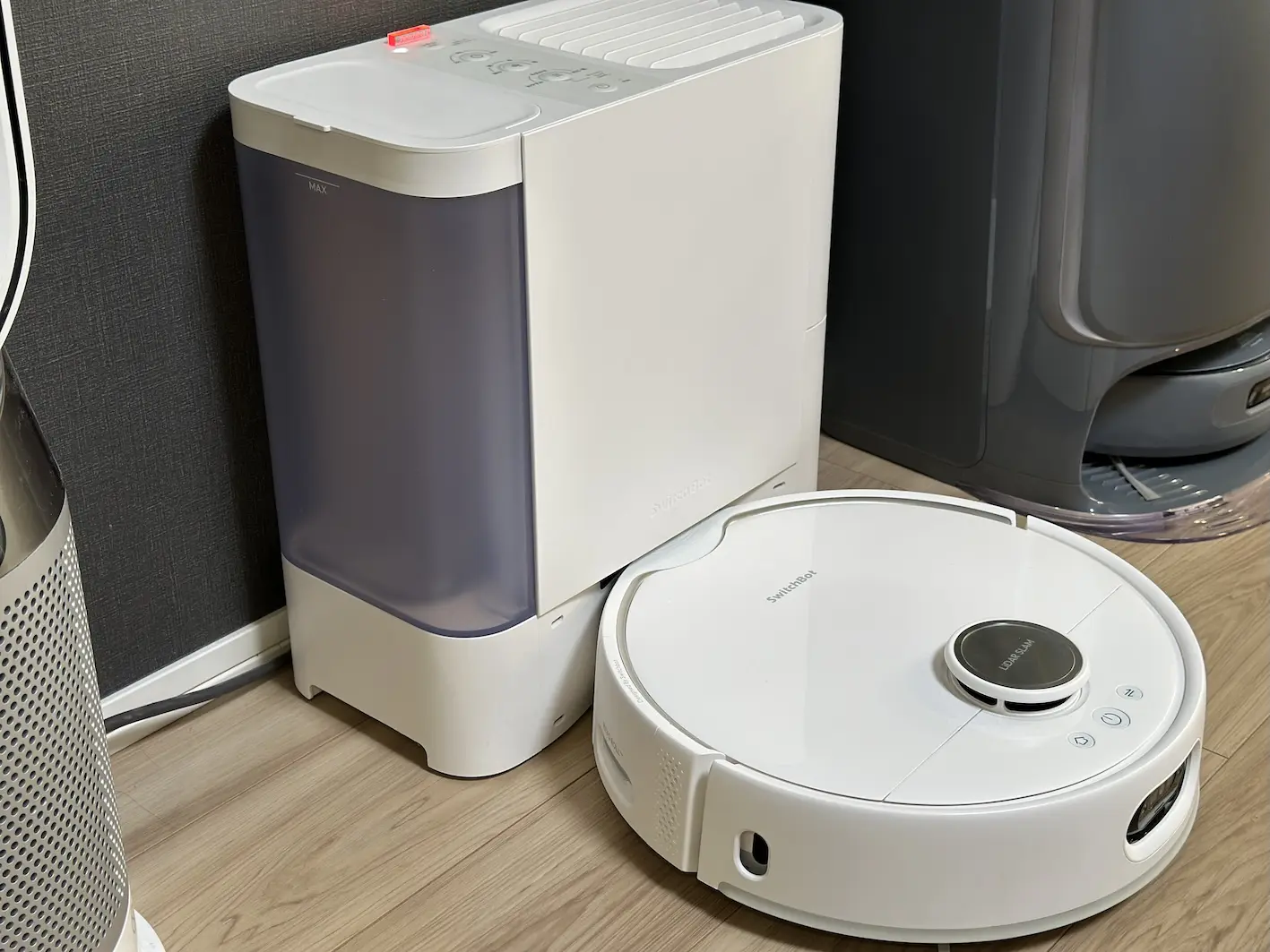ロボット掃除機が加湿器に水を補給!? 驚きの自動化アイデア｜SwitchBot
