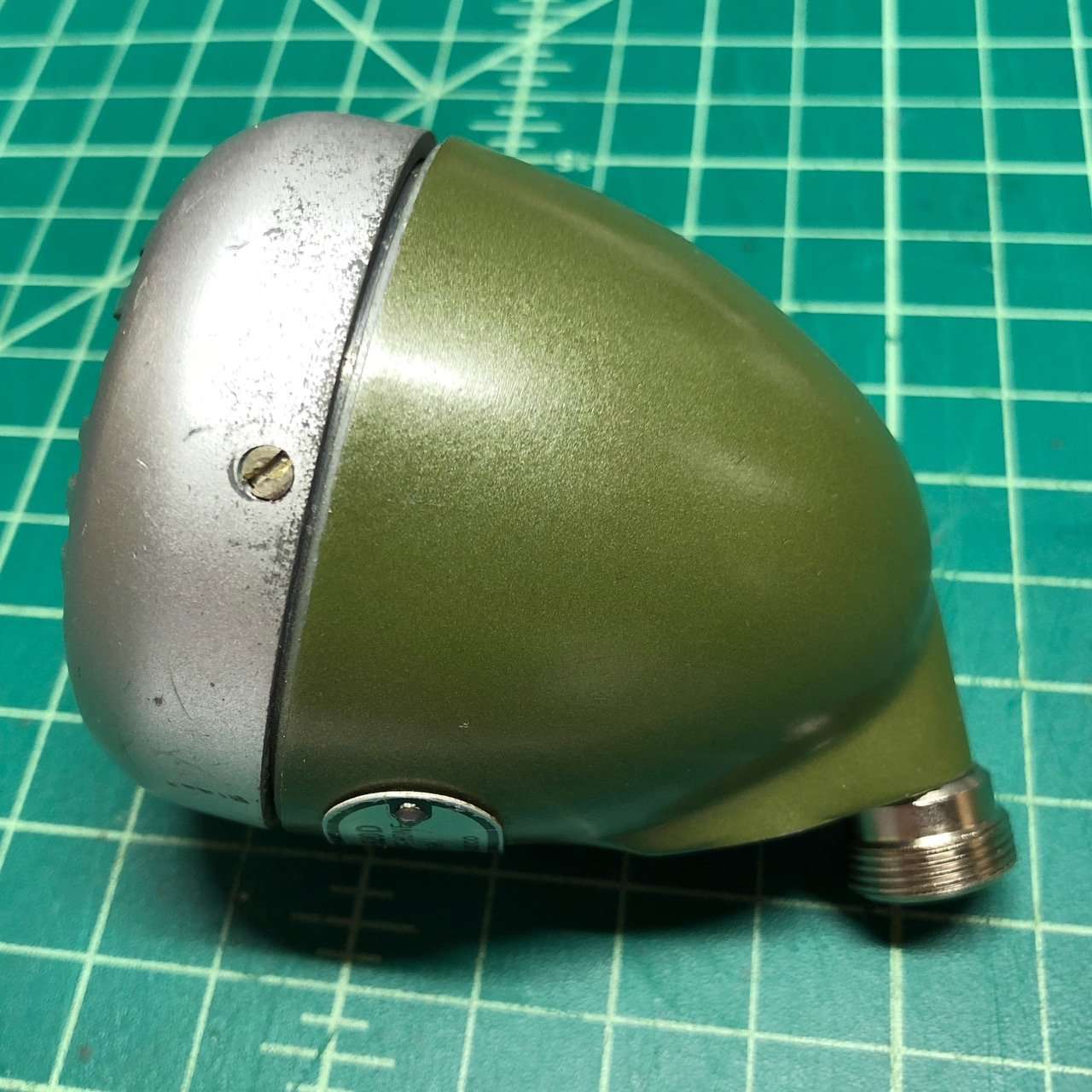 1990's Shure 520D Green Bullet Harp Mic – Shure CM 99S556 Element