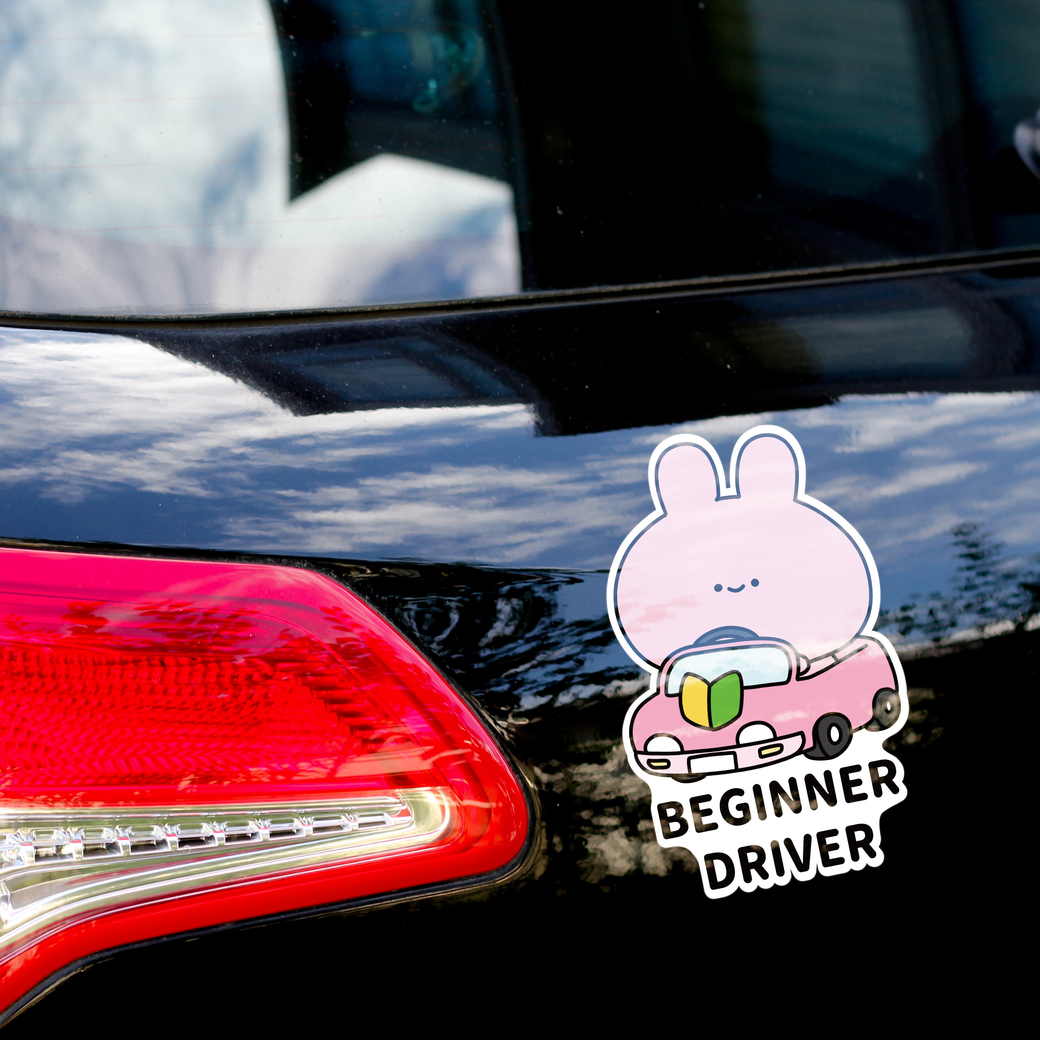 あさみみちゃん】BEGINNER DRIVERステッカー – SimpleSideMascots