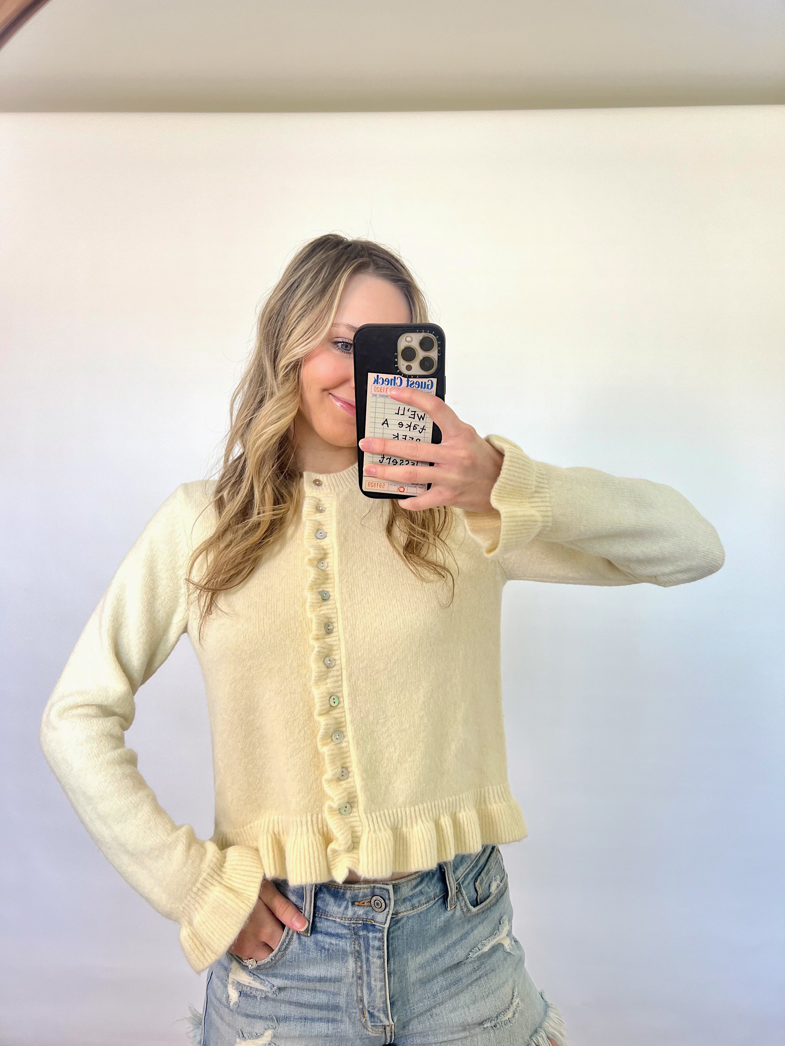 Ava Top- ONE LARGE LEFT – Sincerely, G Boutique