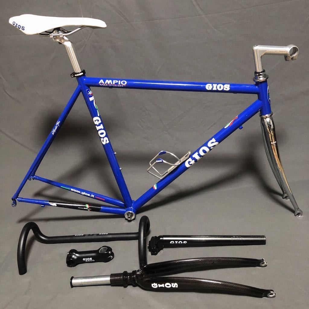 直接可 GIOS ジオス AMPIO アンピーオ ブルー サイズ51 スタンド付