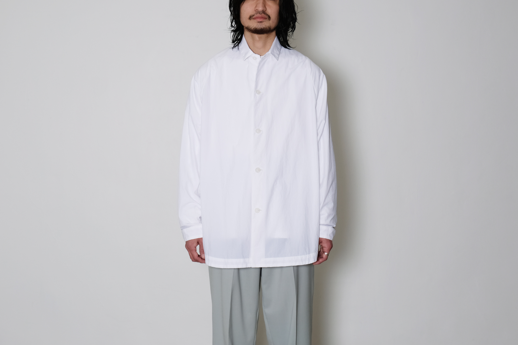 TEATORA CARTRIDGE SHIRTS packable - Limited White - Silver and Gold