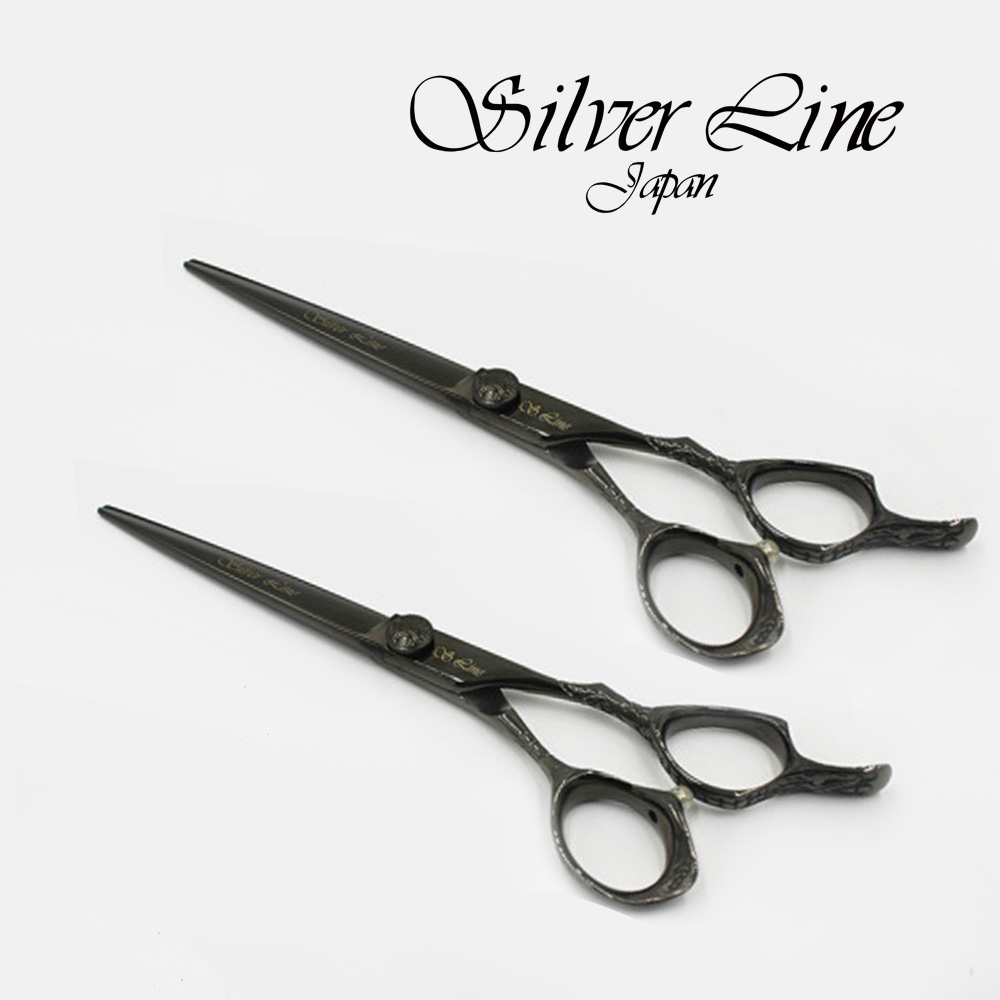 Silver Line Japan / ブラックマンチキンストレートハサミ