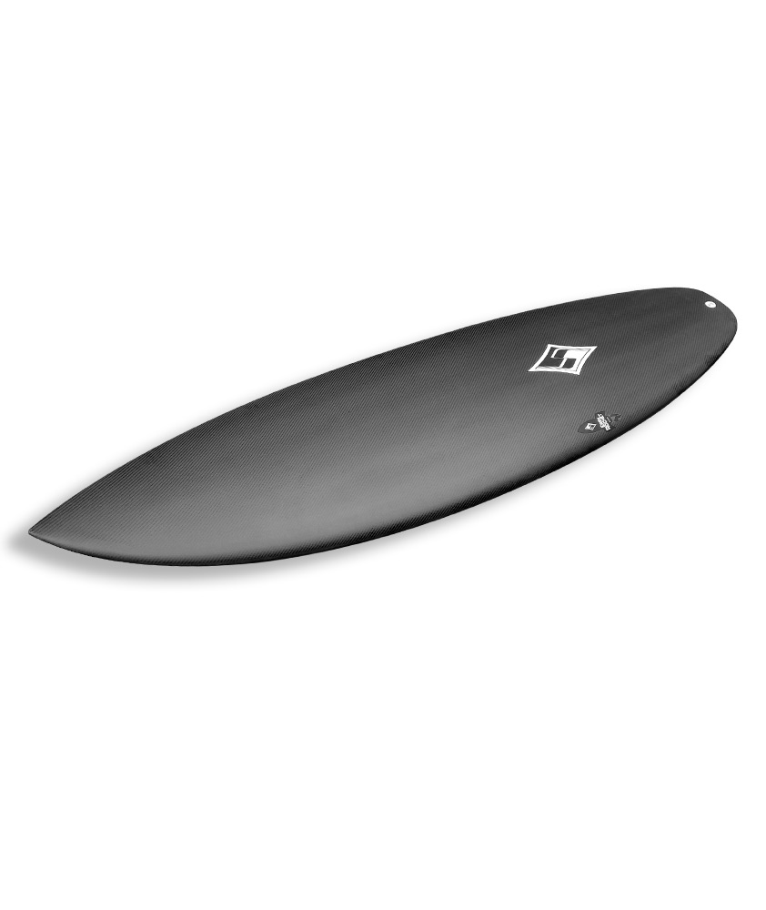 Easy Rocket 5'10 – 31.5 L. Full Carbon - Silver Surf Surfboards