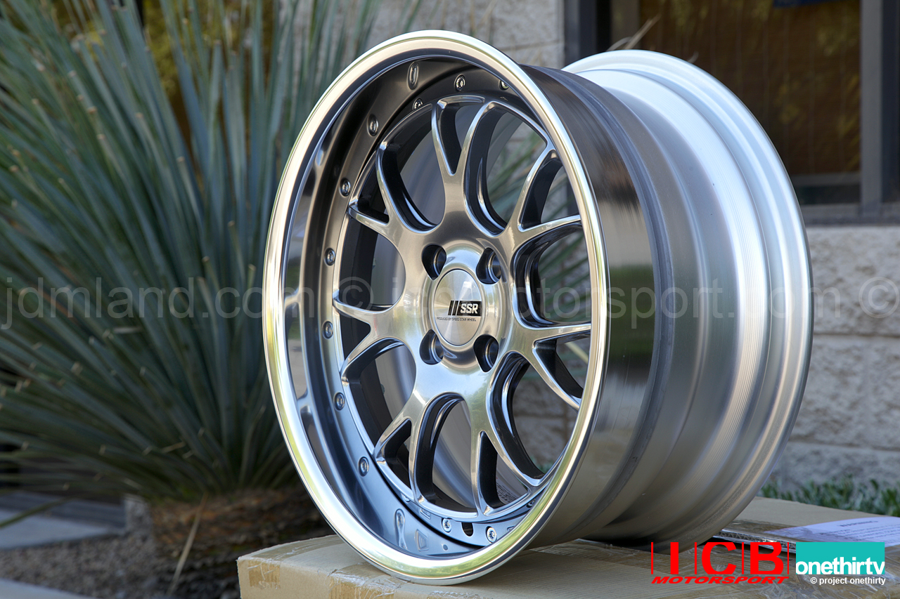 SSR Professor MS3R Titan Face 3 Piece 16X8 4X100 +39 Offset SL