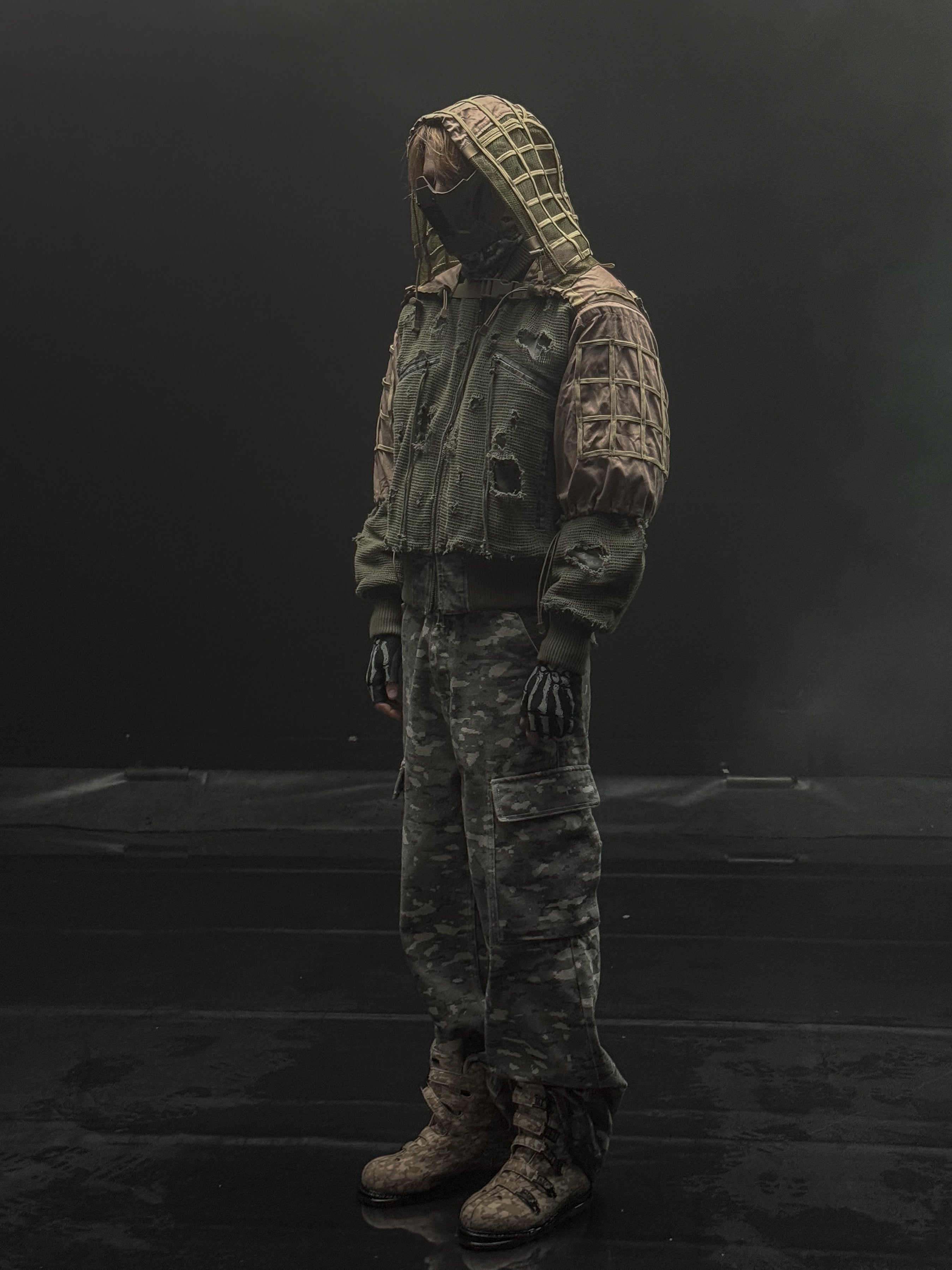 VEIL BOMBER JACKET [GHILLIE] – SOMAR®