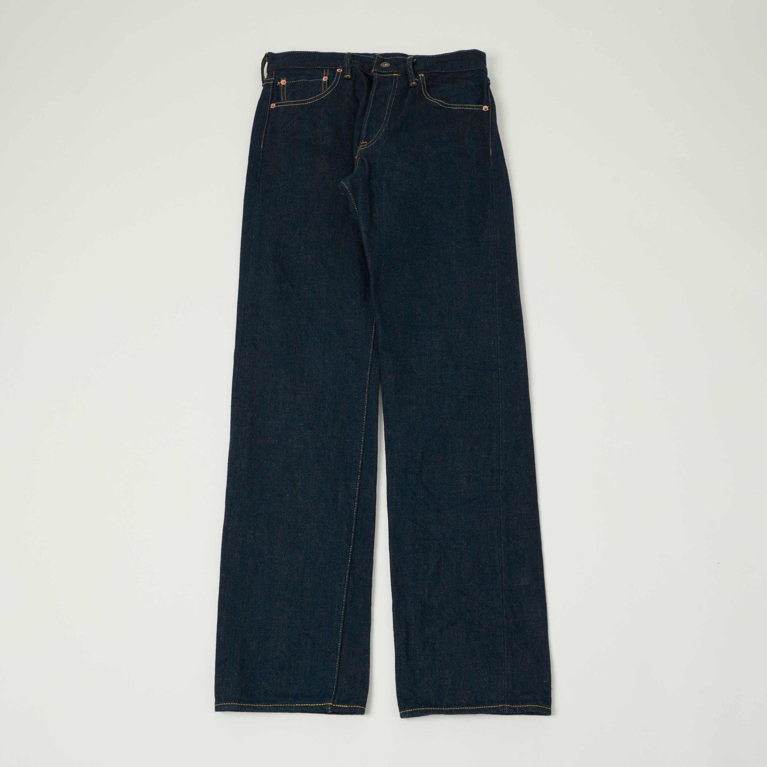 ONI Denim 822 Kase 16oz Natural Indigo Wide Tapered Jean - One