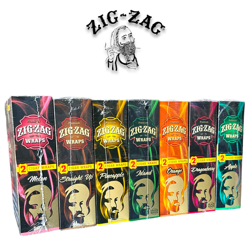 Zig Zag Wraps 2pk- 25ct | SoCAL Distro LLC